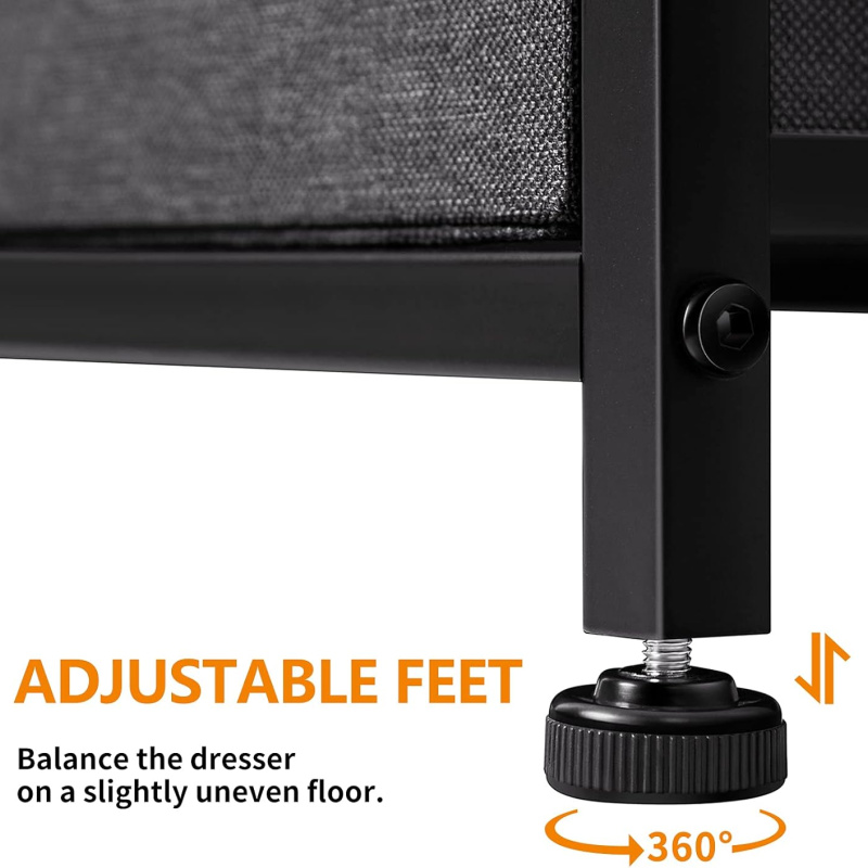 REAHOME 9 Drawer Dresser for Bedroom (Used Like New)