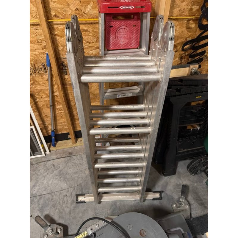 Werner Aluminum Multi-Position Folding Ladder