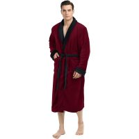 NY Threads Mens Robe, Luxury Plush Fleece (Worn twice) New Condition.