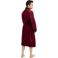 NY Threads Mens Robe, Luxury Plush Fleece (Worn twice) New Condition. — photo 2