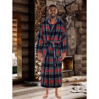 Alexander Del Rossa Mens Robe Size Large (Worn Twice Like New) — photo 2